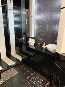 Kúpeľňa v ubytovaní City Center Penthouse