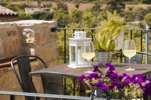 A balcony or terrace at El Gresol - Naturaleza y Relax