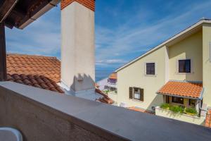 a view from the balcony of a house at Leonida in Mali Lošinj