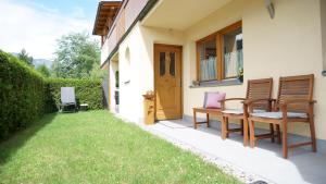 Vonkajšia záhrada v ubytovaní Apartment Peer