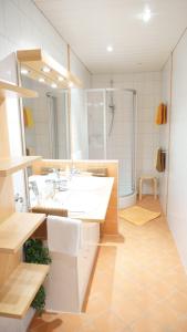 Kúpeľňa v ubytovaní Apartment Peer