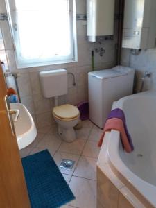 Koupelna v ubytování Ferienhaus Zlata