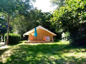 Jardin de l'établissement Camping La Bergerie