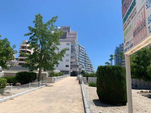 Budynek, w którym mieści się apartament