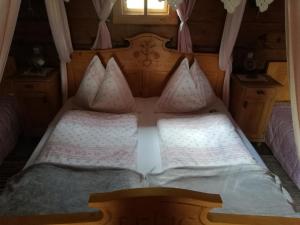 Postel nebo postele na pokoji v ubytování Ferienhaus Pliescherhof