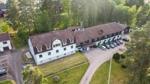 Letecký snímek ubytování Hestra Guesthouse