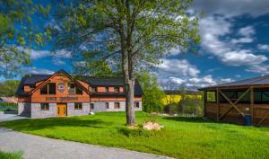 Zahrada ubytování Ranch Jestřebice