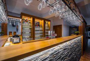 Lounge nebo bar v ubytování Ranch Jestřebice