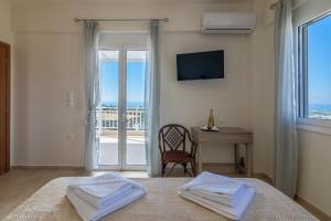 Posteľ alebo postele v izbe v ubytovaní Haravgi 5 bedrooms villa