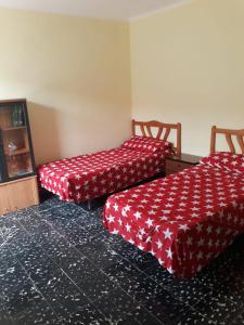 Postel nebo postele na pokoji v ubytování Duplex apartaments