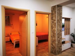 Posteľ alebo postele v izbe v ubytovaní Apartment 4* with big terasse