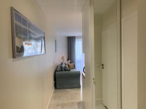 Posedenie v ubytovaní Apartament Jantarowe Zacisze Blue