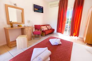 Postel nebo postele na pokoji v ubytování Hotel Filia