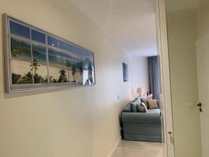 Posedenie v ubytovaní Apartament Jantarowe Zacisze Blue