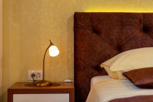 Posteľ alebo postele v izbe v ubytovaní Studio apartment Oleander