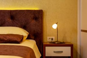 Posteľ alebo postele v izbe v ubytovaní Studio apartment Oleander
