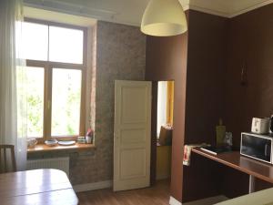 Kuchyň nebo kuchyňský kout v ubytování Guesthouse Jakob Lenz