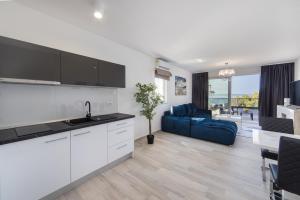 Kuchyň nebo kuchyňský kout v ubytování Apartments Blanka House