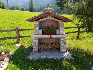 Zahrada ubytování Garni B&B Chi Vai