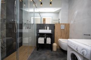 Koupelna v ubytování InPoint Apartments G11 near Old Town & Kazimierz District & Parking Option