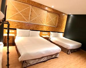Letto o letti in una camera di Martin Wales Inn