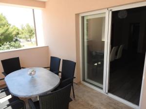 Balkón alebo terasa v ubytovaní Apartmani Hrvoje Klarić - Srima
