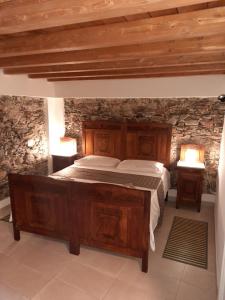 Uma cama ou camas num quarto em Guest House Seme Di Faggio