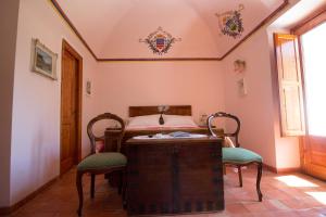 Posezení v ubytování Villa La Zagara