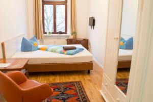 Postel nebo postele na pokoji v ubytování Gwuni B&B