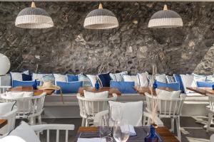 Area soggiorno di Mythical Blue Luxury Suites