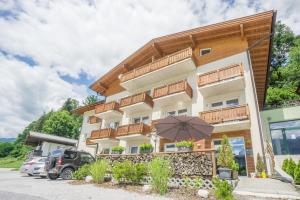 Budova, kde se aparthotel nachází