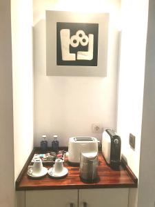 Una cocina o zona de cocina en Osabarena Hotela