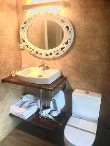 Un baño de Osabarena Hotela
