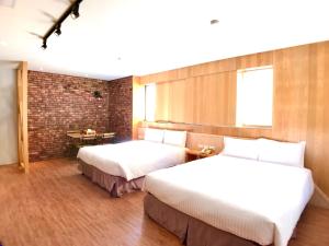 Letto o letti in una camera di Martin Wales Inn