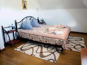 Postel nebo postele na pokoji v ubytování Vesela Sadyba