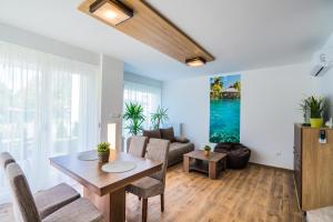 Posedenie v ubytovaní Gemini Apartments Siófok I., III.