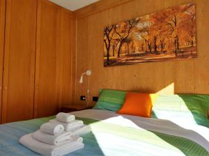 Postel nebo postele na pokoji v ubytování La Cornice Verde
