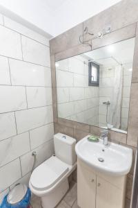 Koupelna v ubytování DNS Apartment