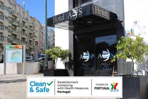Certifikát, hodnocení, plakát nebo jiný dokument vystavený v ubytování Hotel A.S. Lisboa