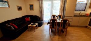 Posezení v ubytování Apartmenthaus Sunshine