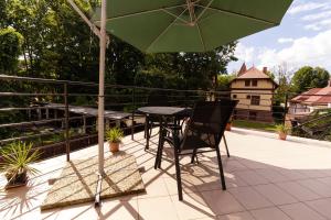 Balkón alebo terasa v ubytovaní Bella Villa