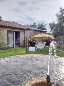Vonkajšia záhrada v ubytovaní REMANSO DE TRASFONTAO "Casa do Campo"