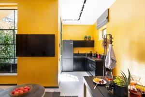 Dapur atau dapur kecil di The Shell House