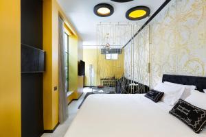 Katil atau katil-katil dalam bilik di The Shell House