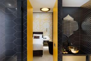 Katil atau katil-katil dalam bilik di The Shell House