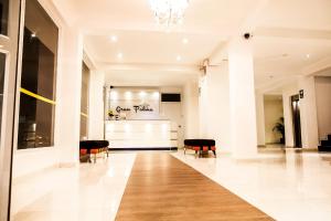 Kuchyň nebo kuchyňský kout v ubytování Hotel Gran Palma Piura