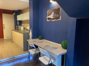 Kuchyňa alebo kuchynka v ubytovaní Hostel Galaxy