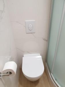 Koupelna v ubytování Guesthouse Dominović