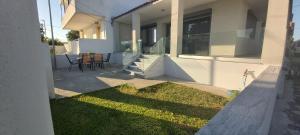 A garden outside VILLA ANTHIMOS