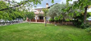 Zahrada ubytování B&B Isonzo
